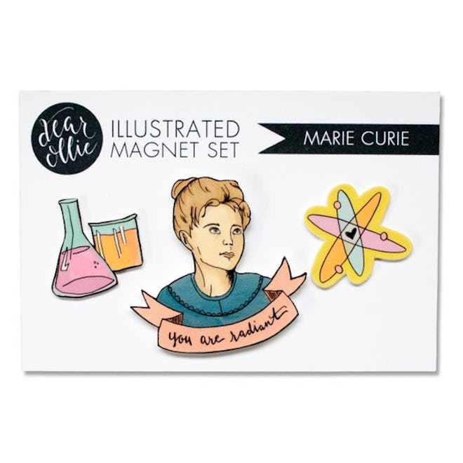 Marie Curie Magnets (set of 3)