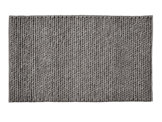 Braided Wool Rug - Platinum 5'x8'