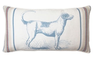 Bee & Willow Home Hound Oblong Throw Pillow in Navy