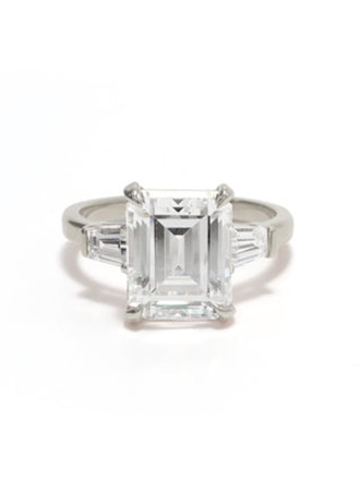 Grace Emerald-Cut Engagement Ring