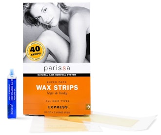 Parissa Wax Strips For Legs & Body, 40 Count