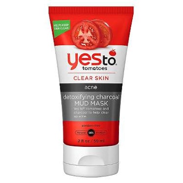 Yes to Tomatoes Detoxifying Charcoal Mud Mask - 2 fl oz