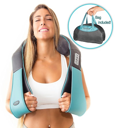 Shiatsu Back Neck And Shoulder Massager With Heat