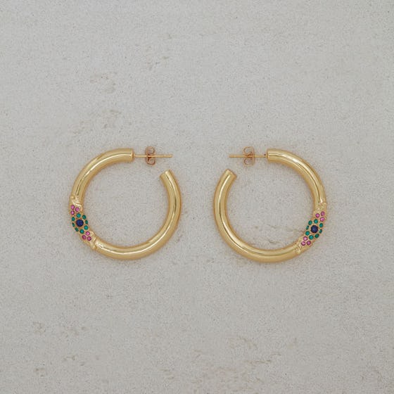 Hoop Earrings "Eye"