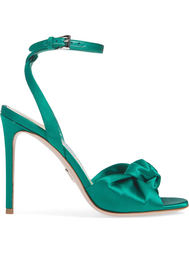 Knotted Silk Sandal