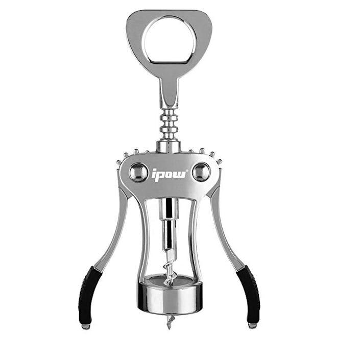 Ipow Stainless Steel Wine Bottle Opener Corkscrew