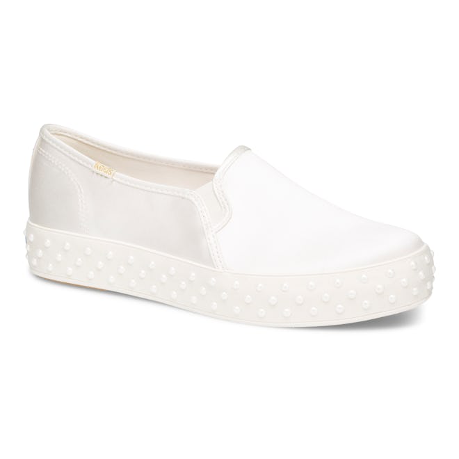 Keds x Kate Spade New York Triple Decker Satin with Pearl Foxing