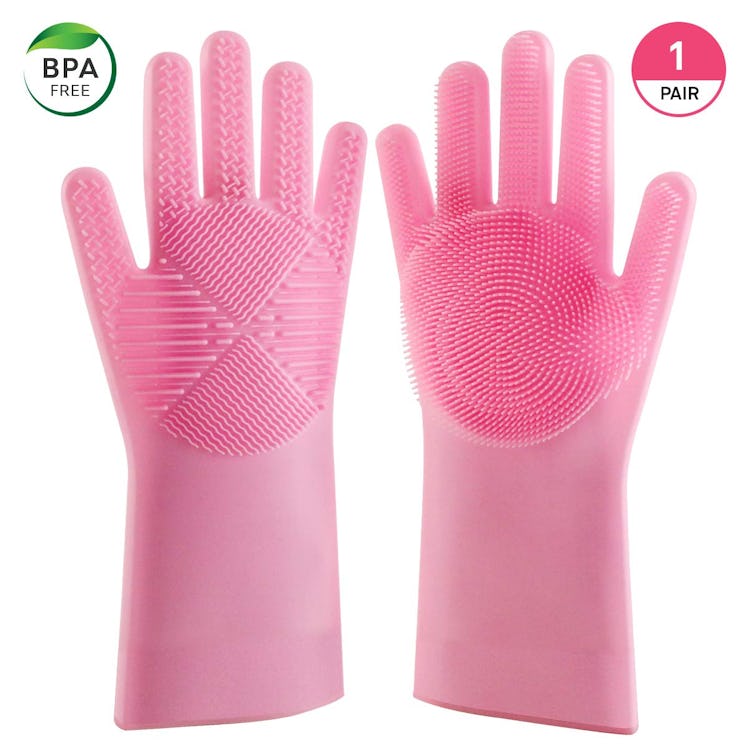 Blitzby Magic Wash Scrubbing Gloves