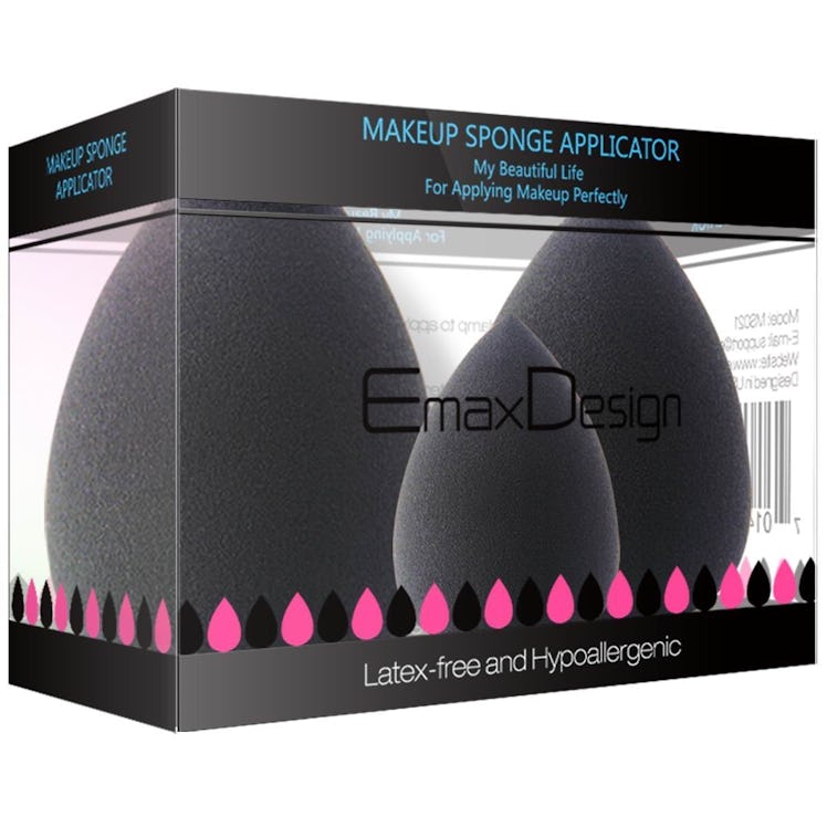 EmaxDesign Makeup Blender Sponge Set (3 Pack)