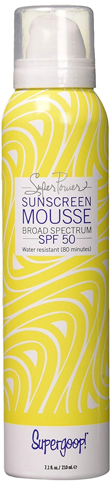 Supergoop! Super Power Sunscreen Mousse