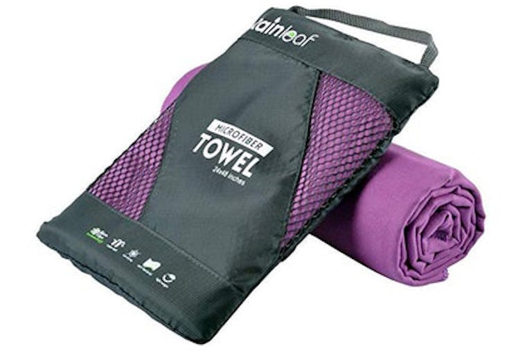 Rainleaf Microfiber Towel Perfect Sports & Travel &Beach Towel
