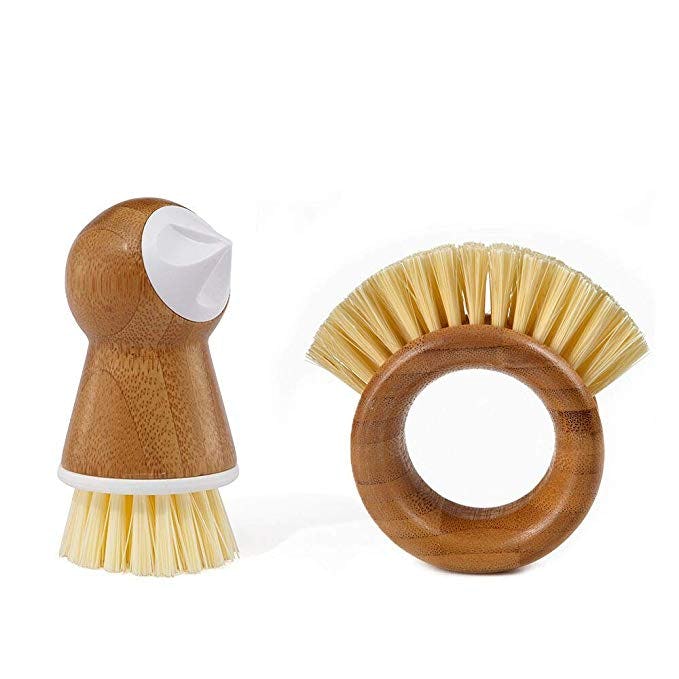 Pro Double-Head Clean Brush Car Indoor Air-condition Outlet Window Care Cleaning
