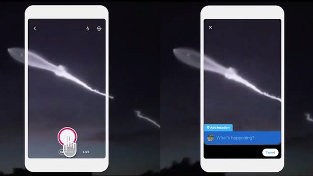 How To Use Twitter's New Camera, Which Is Rolling Out To Users This Week