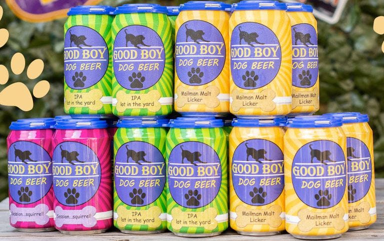 Good Boy Dog Beer Is A Beer Specifically Designed For Your FourLegged