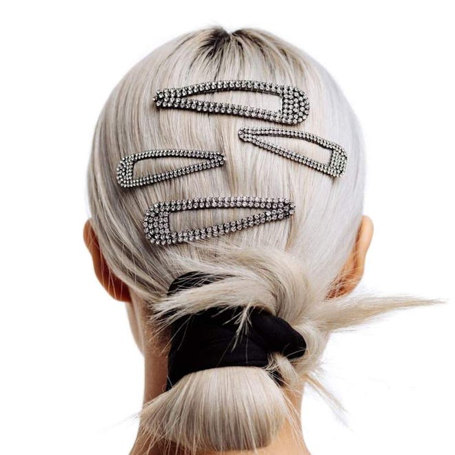 XL Rhinestone Snap Clip