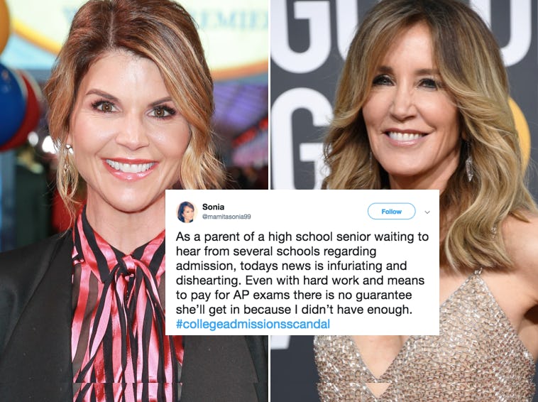 Tweets About The College Admissions Scandal Prove Parents Are Beyond ...