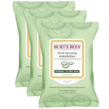 Burt's Bees Sensitive Facial Cleansing Towelettes (3 Pack)