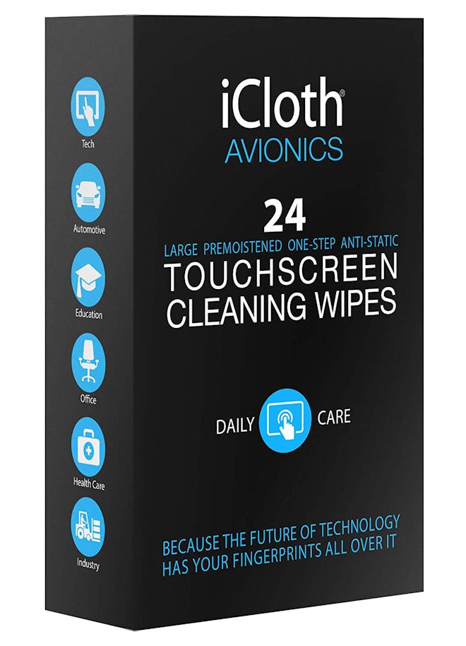 iCloth Large Screen Cleaning Wipes (24 Wipes)