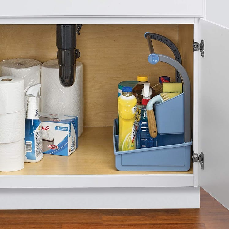 Polder Under-Sink Cleaning Supplies Organizer