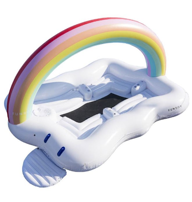 Giant 6- Person Rainbow Cloud Island Float 