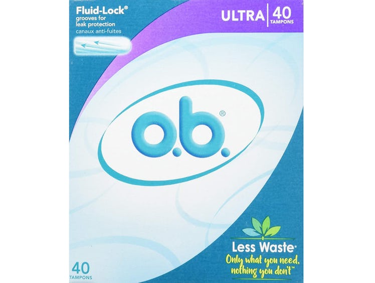 o.b. Non-Applicator Ultra Tampons (40 Count)