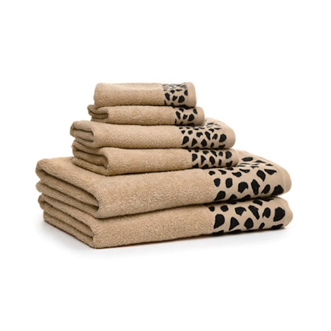 6-Piece Wildlife Cotton Towel Set
