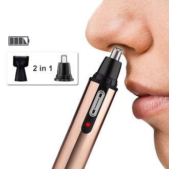 Two-In-One Nose Hair Trimmer