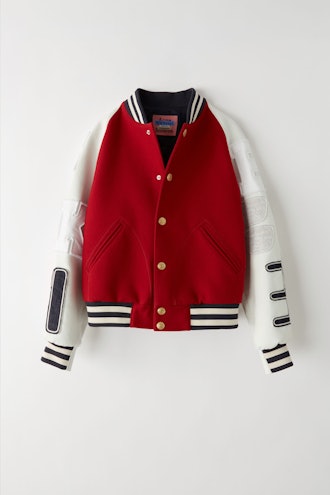 Letterman jacket red 