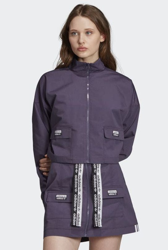adidas originals reveal your voice ripstop track jacket