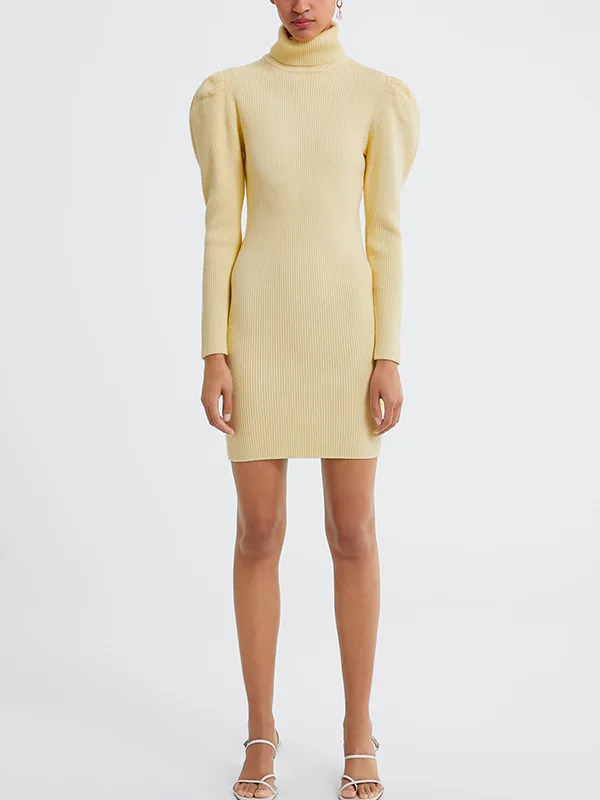Hailey Baldwin's Turtleneck Mini Deserves A Spot In Your Dress Lineup