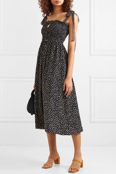 reformation wilshire dress