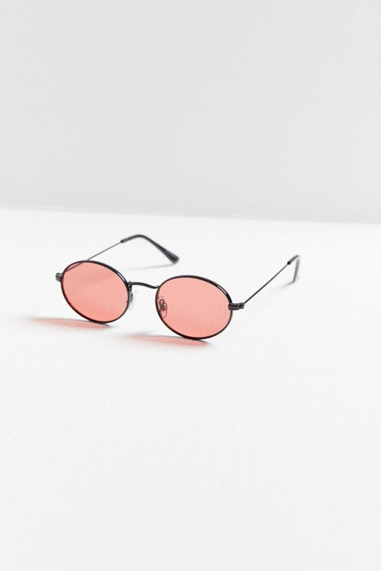 Oval Metal Sunglasses