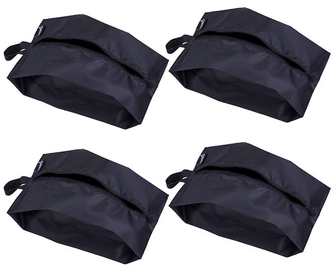 MISSLO Nylon Travel Shoe Bags (4 Pack)