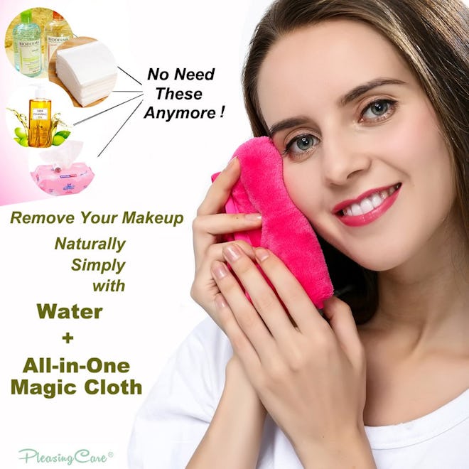 PleasingCare Makeup Remover Cloth Clean Towel