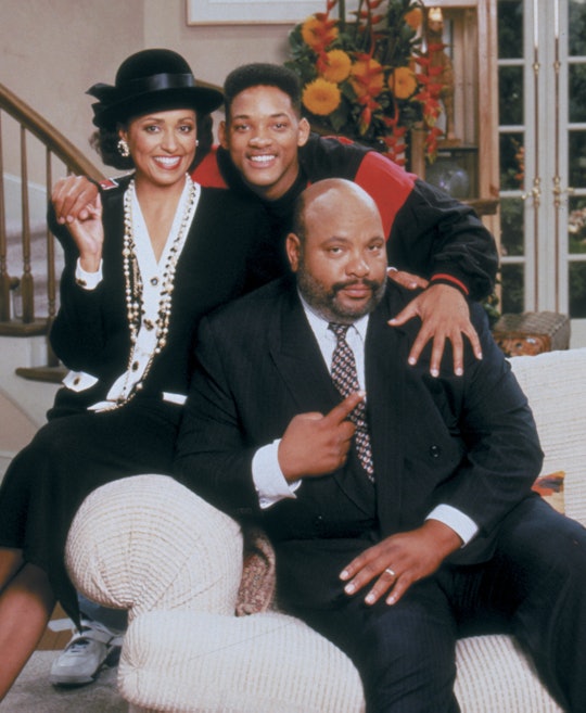 Aunt Viv, Uncle Phil, and Will from Fresh Prince of Bel Air