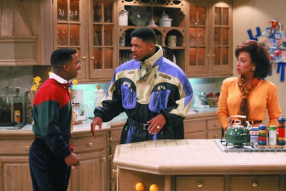 Kitchen scene in The Fresh Prince of Bel-Air