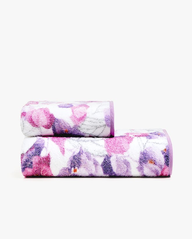 Floral Print Towels
