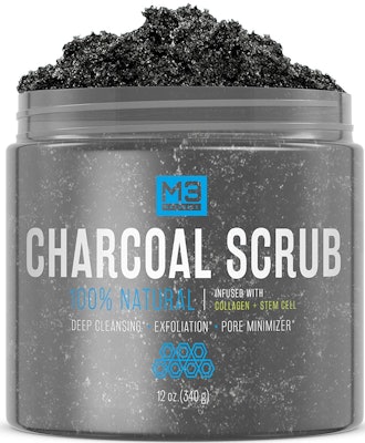 M3 Naturals Activated Charcoal Scrub