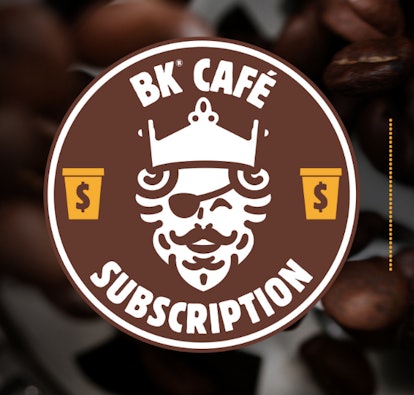 Off The Menu: Burger King rolls out coffee subscription; month of coffee  for $5 