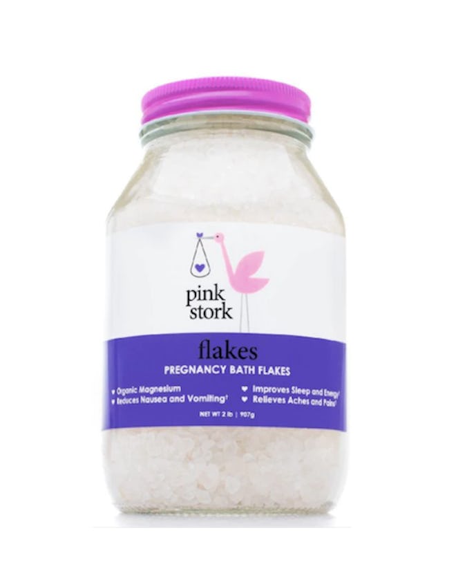 Pink Stork Flakes: Pregnancy Bath Flakes