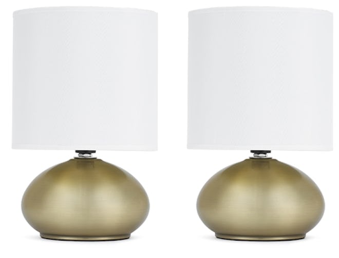 Crista Mini Ancient Lamps, Brass