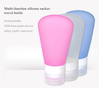 FNSHIP Food Grade Silicone Squeeze Travel Bottles