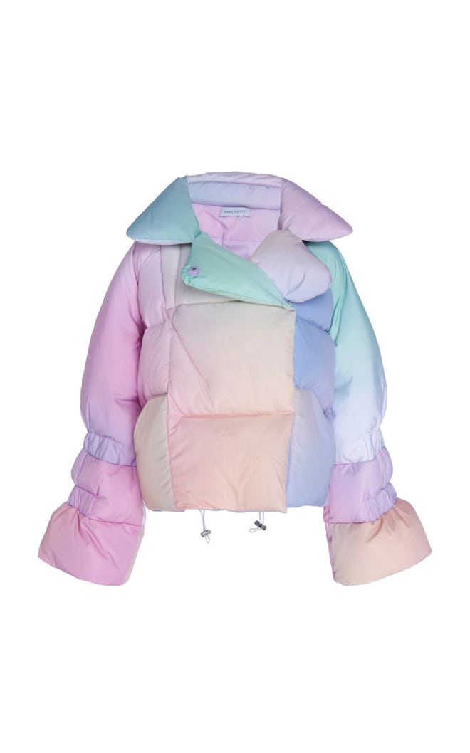 Tie-Dye Puffer Jacket