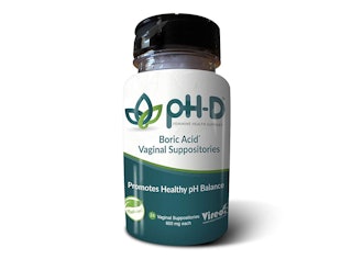 pH-D Feminine Health Support Boric Acid Vaginal Suppositories