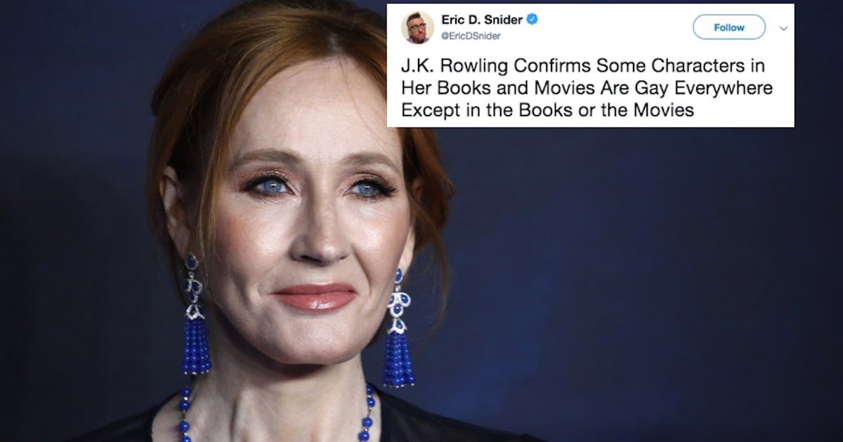 These Tweets Memes About Jk Rowling Explaining Dumbledore S Sexuality Are So Over It These Tweets Memes About Jk Rowling Explaining Dumbledore S Sexuality Are So Over It