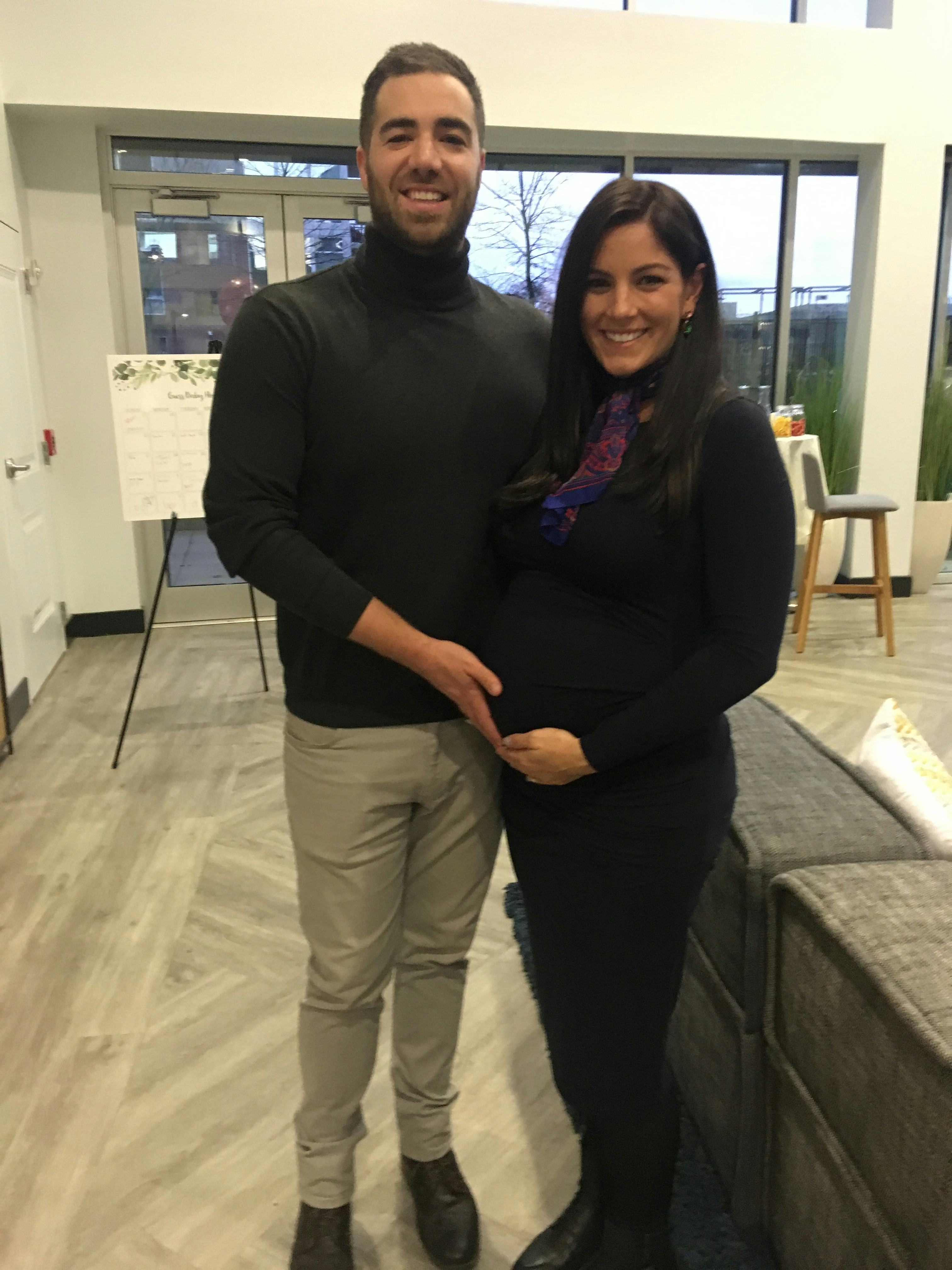 Young couple that is trying to conceive for a year posing for a photo