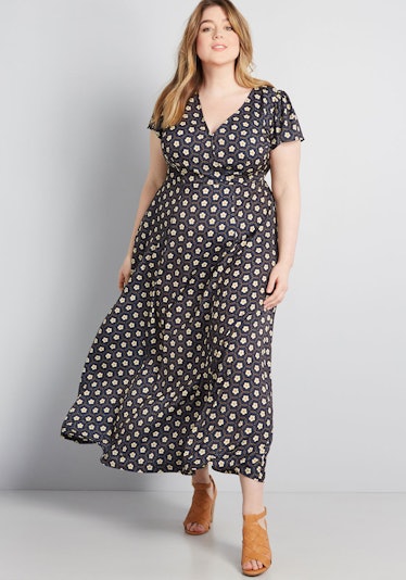 Exchanging Introductions Maxi Dress