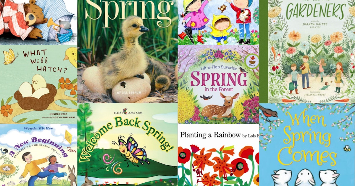 20 Children's Books About Spring That Feel Like Literal Sunshine