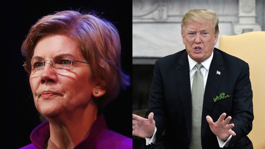These Elizabeth Warren Quotes About Donald Trump Are Just Brutal