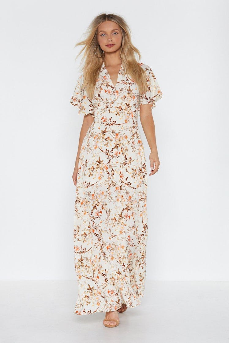 Grow On Then Floral Maxi Dress